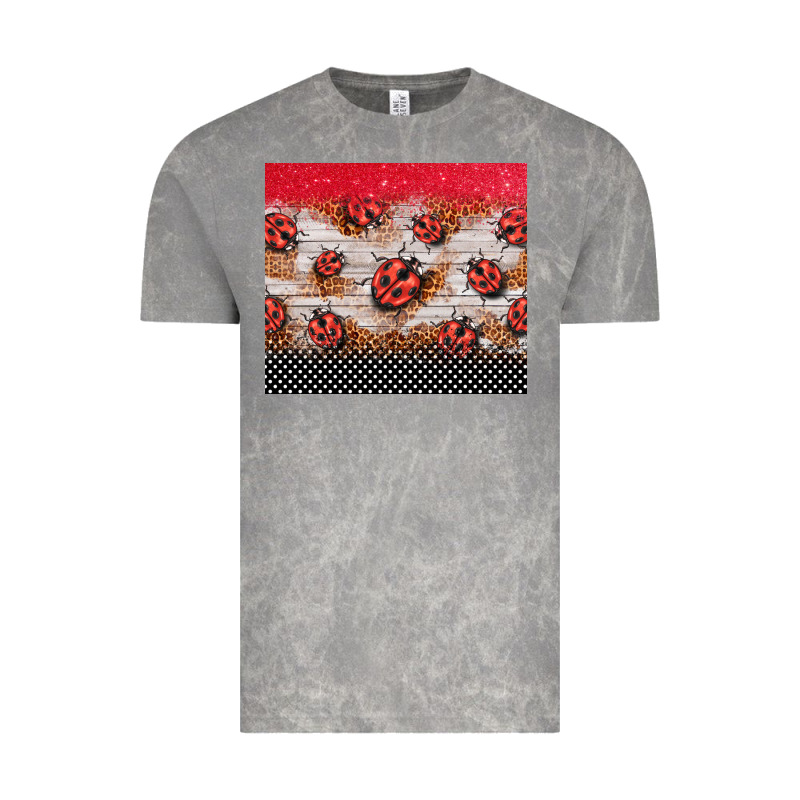 Ladybug Tumbler Vintage Tee by BarkalooDesign | Teevron