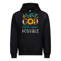 With God All Things Are Possible Urban Hoodie | Teevron