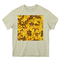 Mossy Childhood Cancer Butterfly Heavy Core Tee - texasbilliewilder