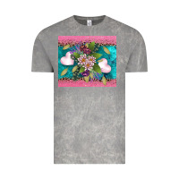 Cloud Rock v.d flowers and hearts Vintage Tee - AdoDesignShop