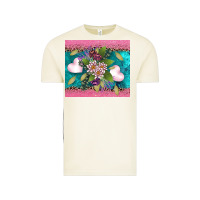 Vintage Arctic v.d flowers and hearts Vintage Tee - AdoDesignShop