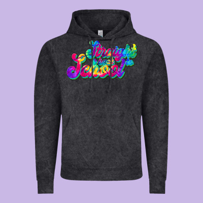 Straight Back To School Vintage Hoodie Designed By Jahusdesignshop