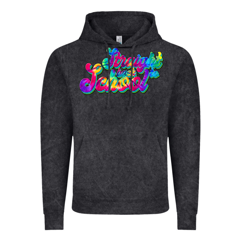 Straight Back To School Vintage Hoodie by JahusDesignShop | Teevron