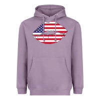 Lavender American lip Heavyweight Hoodie - Bettercallsaul