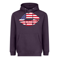 Plum American lip Heavyweight Hoodie - Bettercallsaul