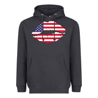 Smoke American lip Heavyweight Hoodie - Bettercallsaul