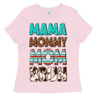 Bubblegum Pink mama mommy mom bruh Ladies Tee - texasbilliewilder