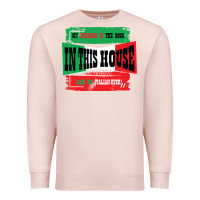 Pale Pink MY HUSBAND IS THE BOSS IN THIS HOUSE SAID NO ITALIAN EVER Premium Sweatshirt - Bettercallsaul