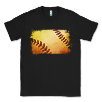 Black softball brushstroke Classic Tee - Jasminsmagicworld