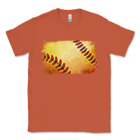 Copper softball brushstroke Classic Tee - Jasminsmagicworld