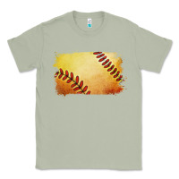 Matcha softball brushstroke Classic Tee - Jasminsmagicworld