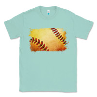 Seafoam softball brushstroke Classic Tee - Jasminsmagicworld