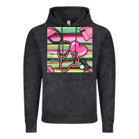 Vintage Arctic Nurse Stethoscope Seamless Pattern Vintage Hoodie - BundleAndBundleShop