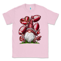 Bubblegum Pink American Football Gnome Classic Tee - CowhideDigitalArt