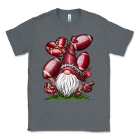 Charcoal Heather American Football Gnome Classic Tee - CowhideDigitalArt