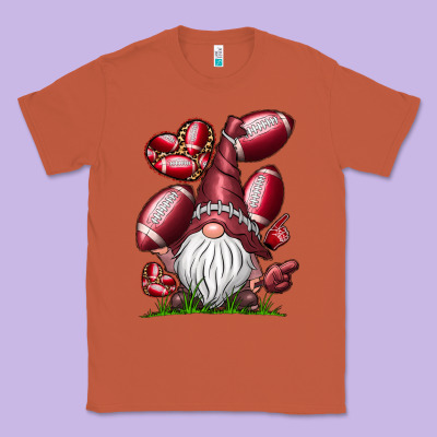American Football Gnome Classic Tee Designed By Cowhidedigitalart