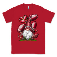 Red American Football Gnome Classic Tee - CowhideDigitalArt