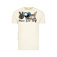 Vintage Arctic Peace Love Wolf Vintage Tee - LillyAllenDesigns