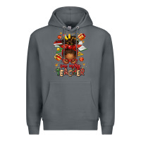Rock one merry teacher afro messy bun Premium Hoodie - texasbilliewilder