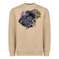 Mushroom Bronze Turkey Heavyweight Sweatshirt - LillyAllenDesigns