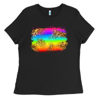 Black pride flag Ladies Tee - Zillion Design Studio