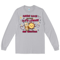Moon Dust great days start with iced coffee and gratitude Long Sleeve Tee - MaliasSmallBusiness