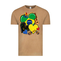 Vintage Camel brazil hearts Vintage Tee - NancyCooperArtShop