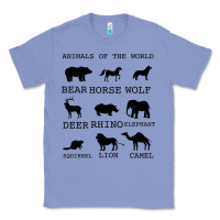 Colony Blue Anımals Of The World Classic Tee - Bettercallsaul