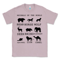 Lilac Anımals Of The World Classic Tee - Bettercallsaul