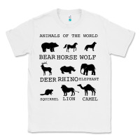 White Anımals Of The World Classic Tee - Bettercallsaul