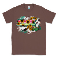 Chestnut Massachusetts State Map Classic Tee - RanaPortraitStore