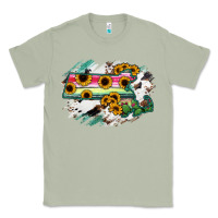 Matcha Massachusetts State Map Classic Tee - RanaPortraitStore