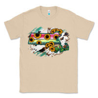 Mushroom Massachusetts State Map Classic Tee - RanaPortraitStore