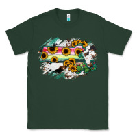 Sports Green Massachusetts State Map Classic Tee - RanaPortraitStore