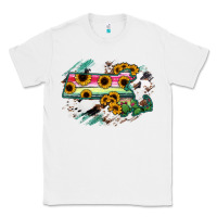 White Massachusetts State Map Classic Tee - RanaPortraitStore