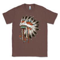 Chestnut indian headress Classic Tee - AdoDesignShop
