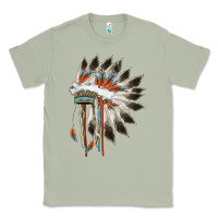 Matcha indian headress Classic Tee - AdoDesignShop