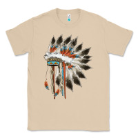 Mushroom indian headress Classic Tee - AdoDesignShop