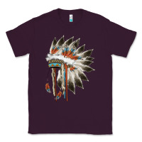 Plum indian headress Classic Tee - AdoDesignShop