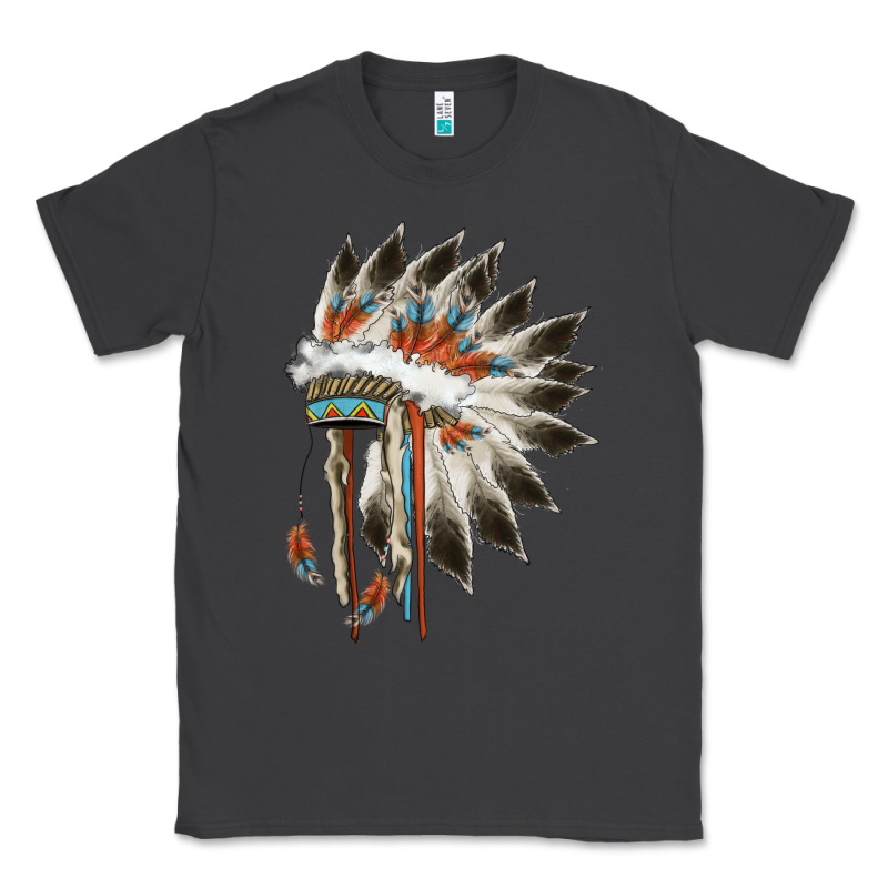 Indian Headress Classic Tee by AdoDesignShop | Teevron