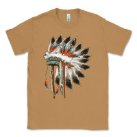 Toasted Coconut indian headress Classic Tee - AdoDesignShop