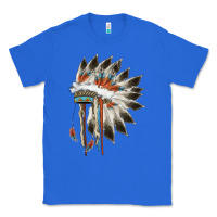 True Royal indian headress Classic Tee - AdoDesignShop