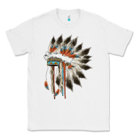 White indian headress Classic Tee - AdoDesignShop
