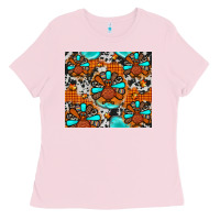 Bubblegum Pink turkey Ladies Tee - JahusDesignShop
