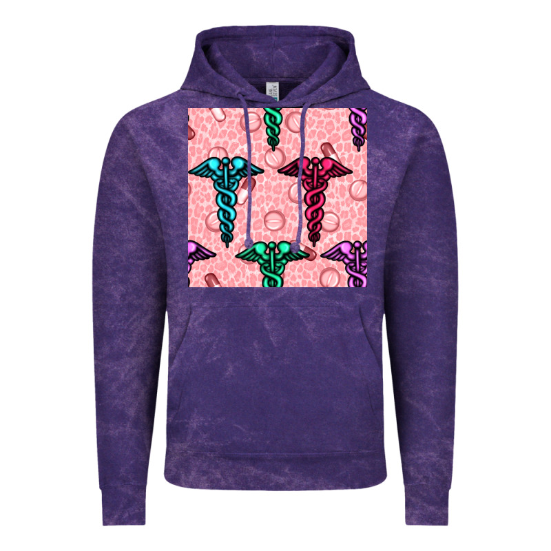 Medicine Seamless Pattern Vintage Hoodie by BundleAndBundleShop | Teevron