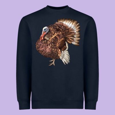 Bourbon Red Turkey Heavyweight Sweatshirt Designed By Lillyallendesigns