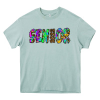 Arona senior 2022 tie die leopard Heavy Core Tee - RanaPortraitStore