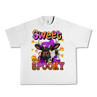 Lunar Rock sweet and spooky halloween cow Urban Heavy Tee - Jasminsmagicworld