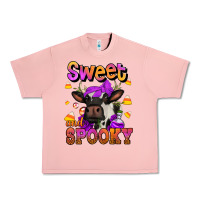 Salmon sweet and spooky halloween cow Urban Heavy Tee - Jasminsmagicworld