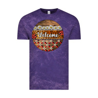 Cloud Purple ladybug welcome ornament Vintage Tee - BarkalooDesign